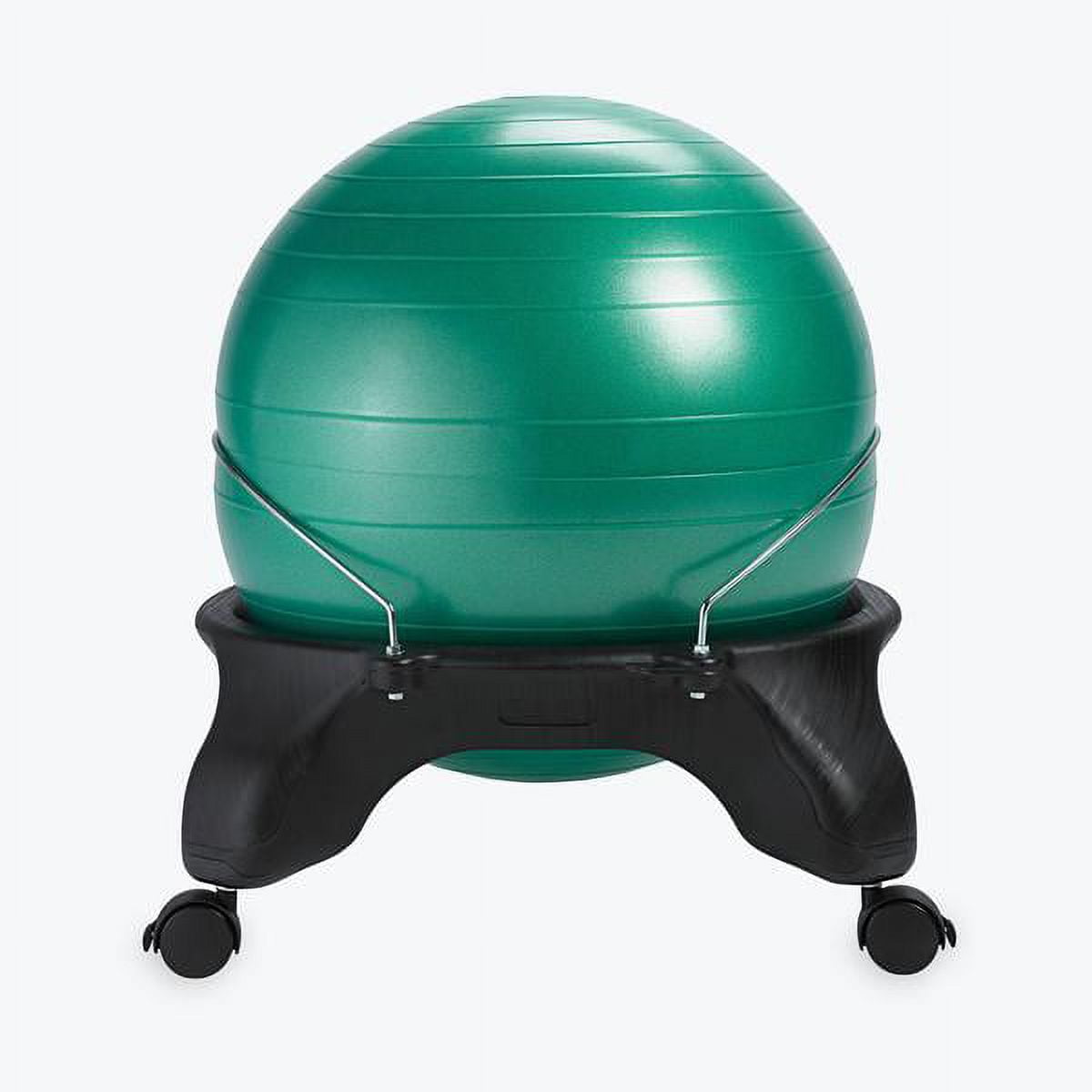 Gaiam Backless Balance Ball Chair, Green