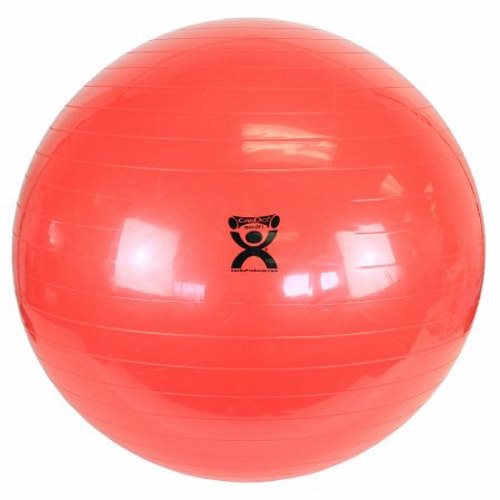Fabrication Enterprises, Exercise Ball Cando Inflatable Red, Count of 1