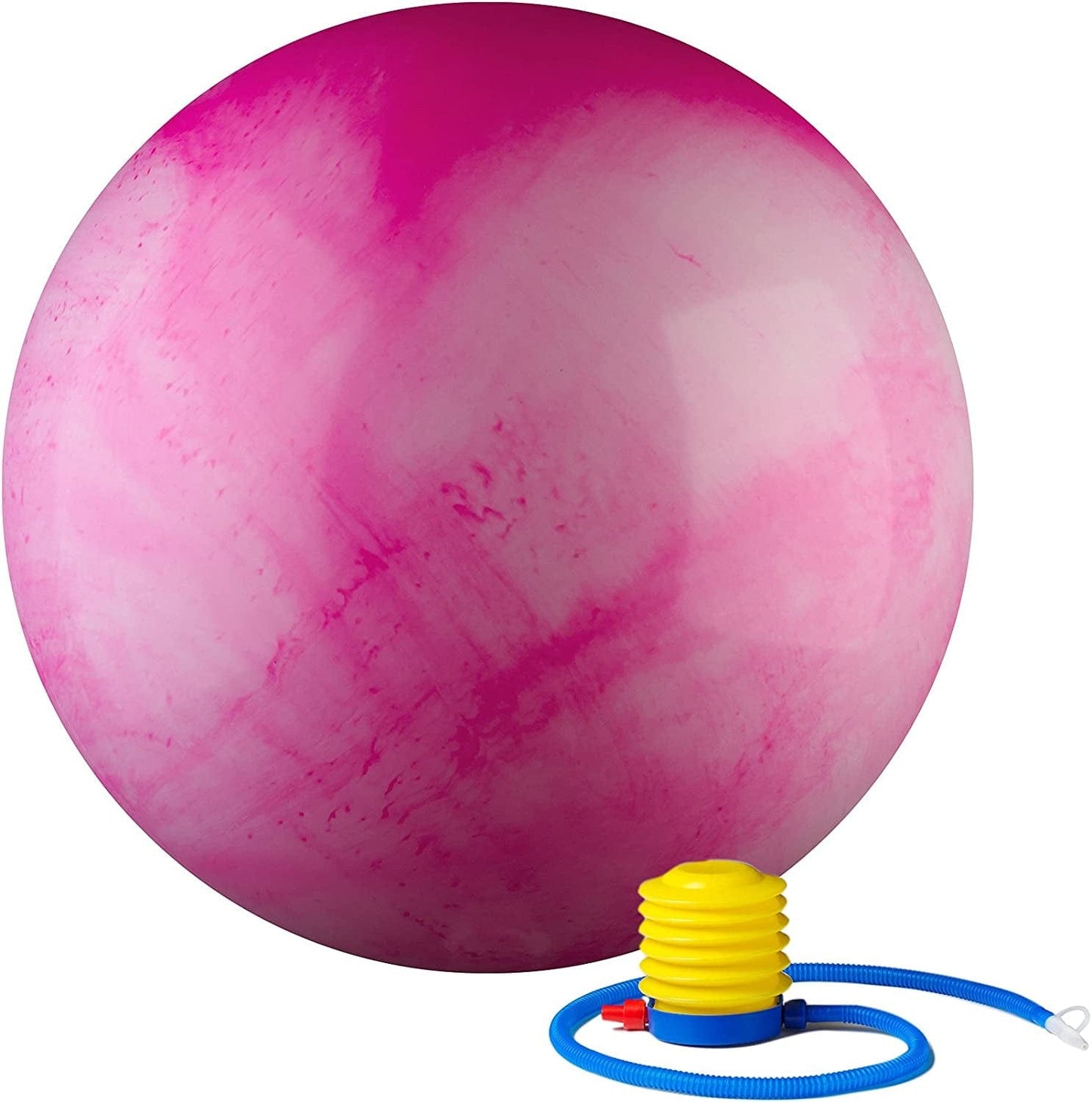 Black Mountain Products 2000Lbs Static Strength Multi Colored Stability Ball