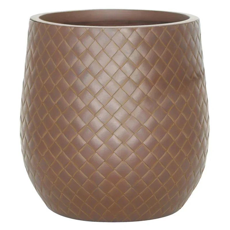 Catcci Oxnard Rust Outdoor Planter, Large