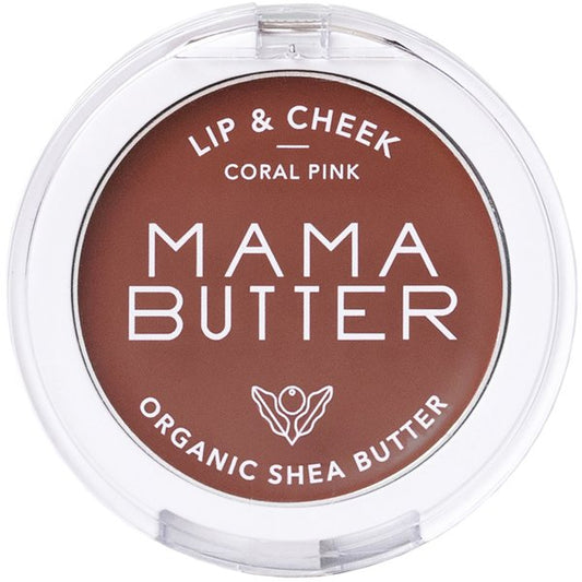 Mama Butter Lip & Cheek Coral Pink 3g - Japanese Lips And Cheek Makeup Products