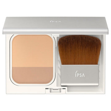 Ipsa Powder Foundation N Set (Case And Brush) 100 SPF25/ PA ++ [refill] - Powder Foundation
