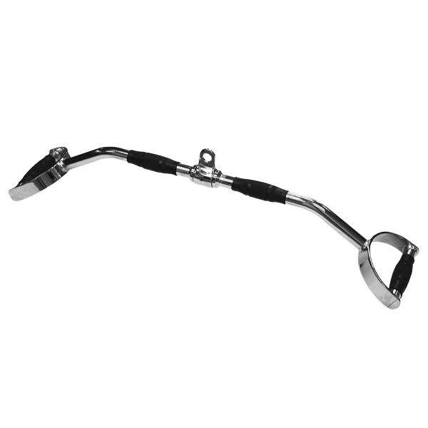 Body Solid Lat Bar Revolving Rubber Grip 38" Pro Style MB438RG