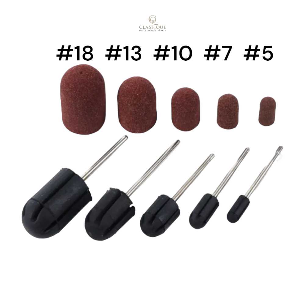 Silver Star Sand Cap for pedi n nails, nice nails