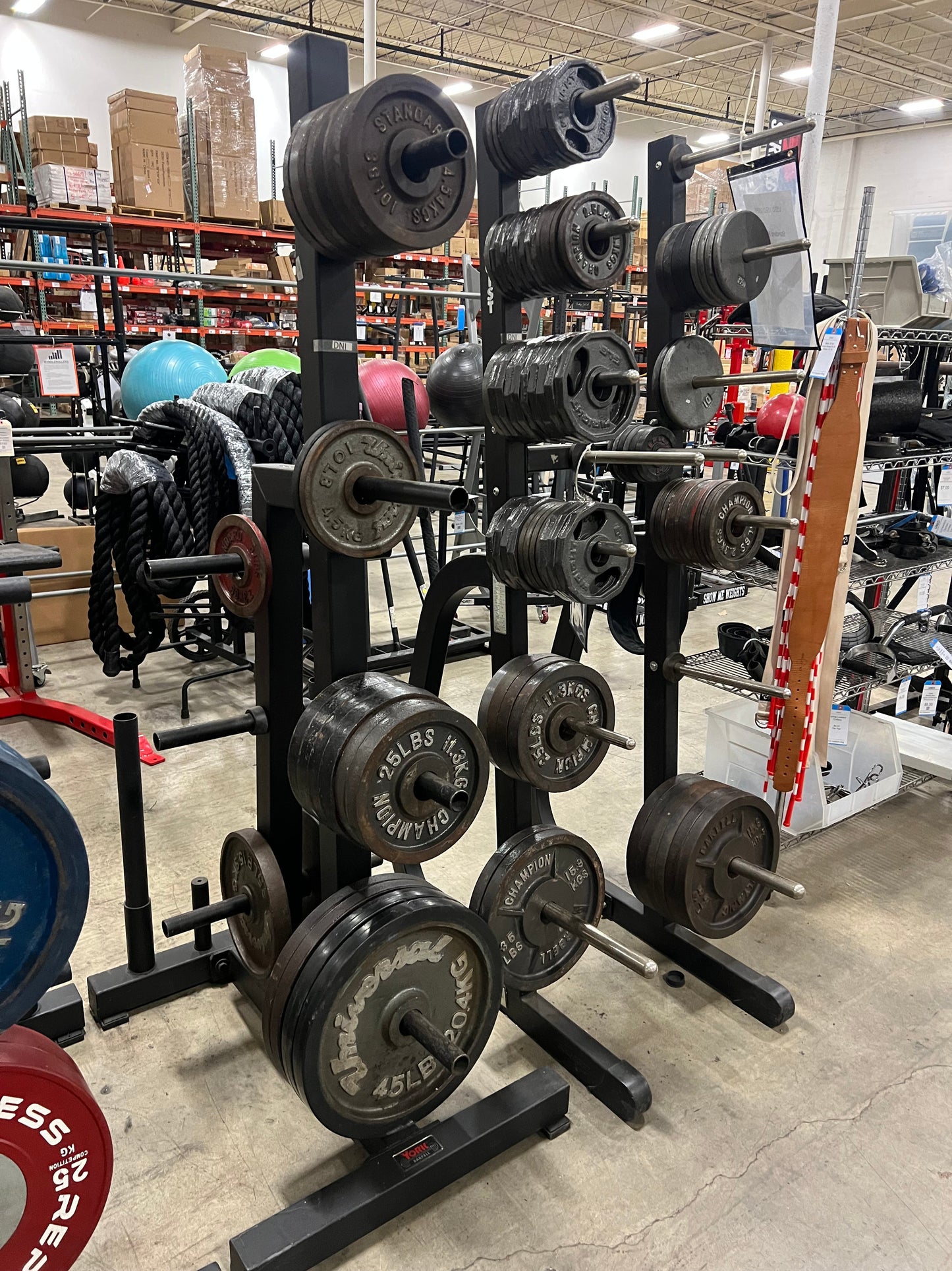 Used Olympic Cast Iron Plates Various Sizes