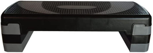 INTBUYING Adjustable Workout Aerobic Stepper Step Platform 30.7'' Fitness Platform Exercise Step Black