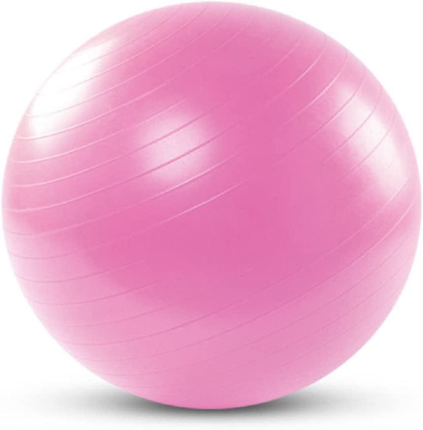 Silfrae 55/65/75Cm Yoga Ball Exercise Ball Anti-Slip & Anti-Burst Pilate Balance Ball with Pump for Fitness Home and Office