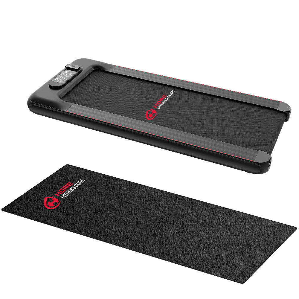 Motorised Walking Treadmill 1-8KM/H with LCD Display Home Office Aerobic Exercise Machine