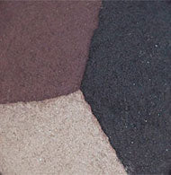 Smokey Trio: Pearl white, taupey grey, soft black/dark