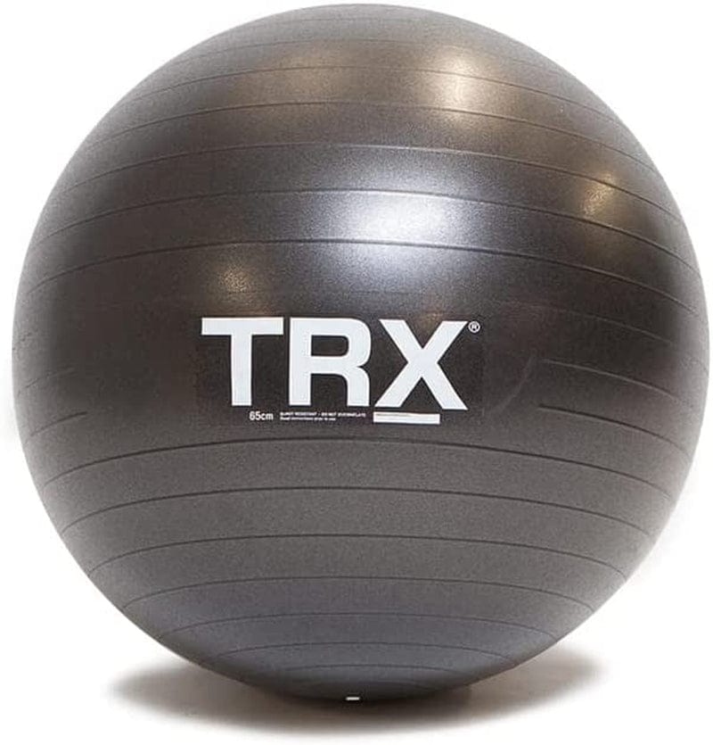 TRX Training Stability Ball, Exercise Equipment for Balance and Strength, 55 Cm or 65 Cm, TTC Training App