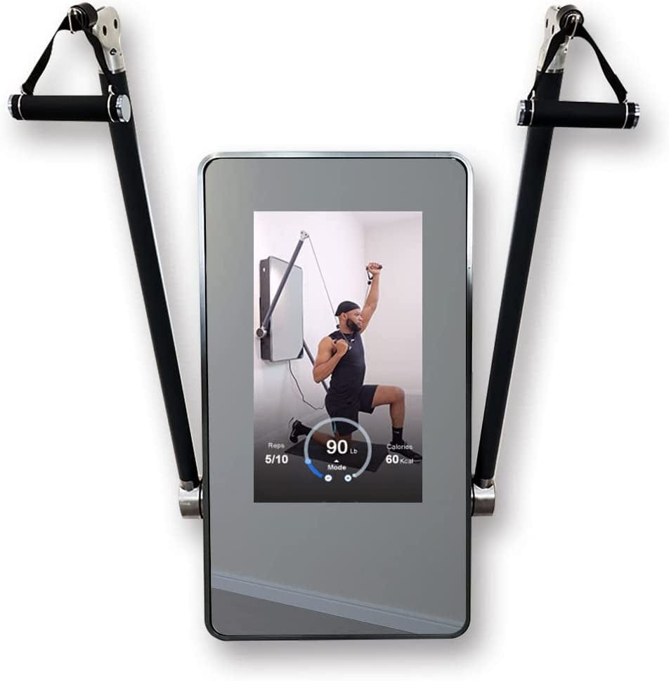 WOLFMATE Smart Fitness Trainer Equipment - Strength Training Machine Smart Fitness Trainer-Foldable Workout Device - Portable Workout Machine for Home Gym